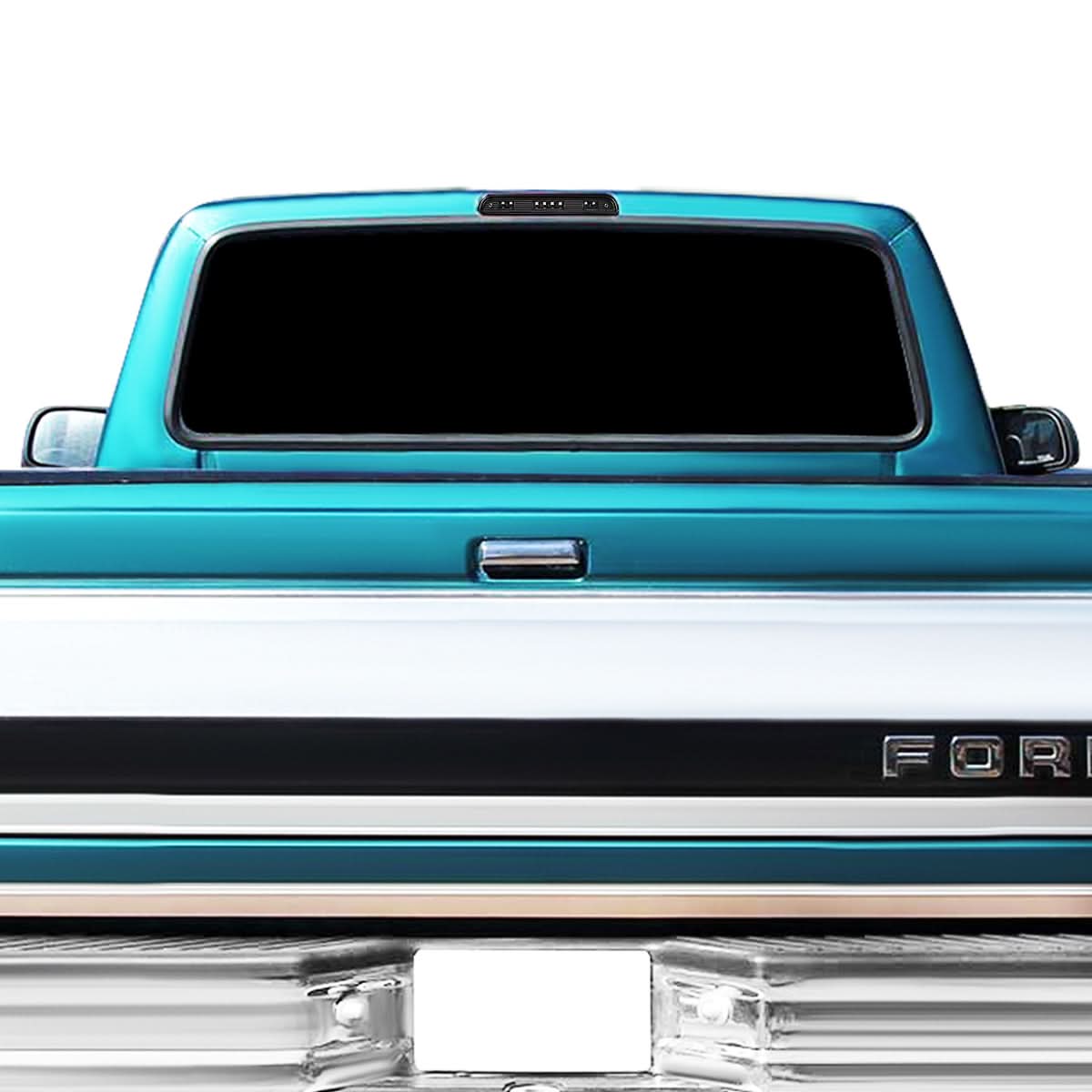 92-97 Ford F-150 Bronco F-250 F-350 LED 3rd Brake Light Black
