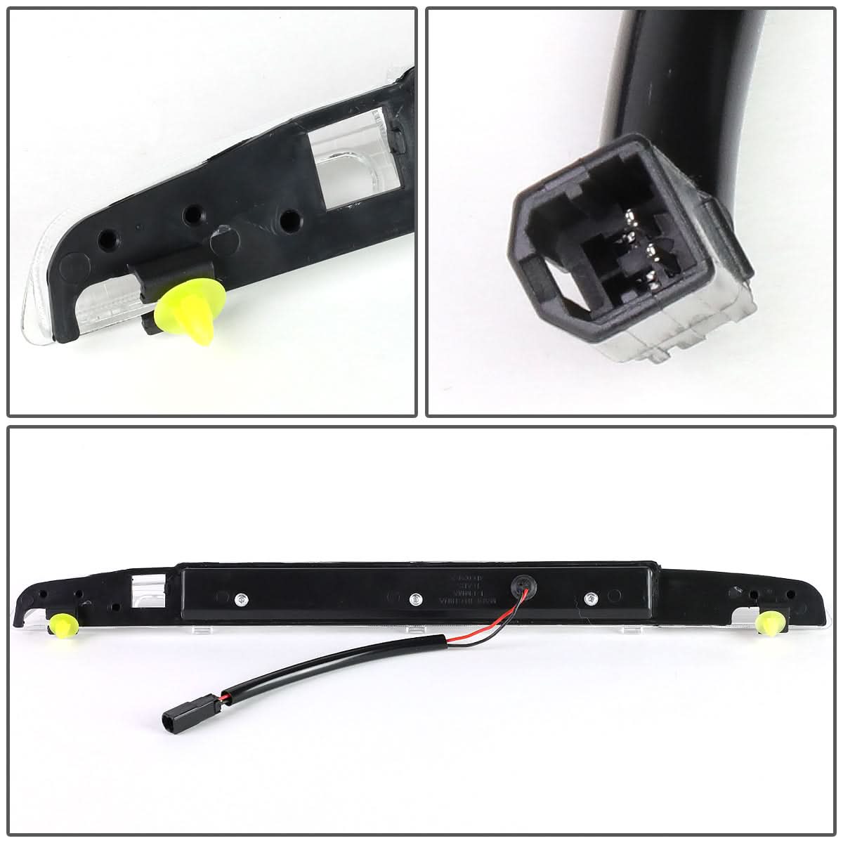 93-95 Nissan Pathfinder LED 3rd Brake Light - Black