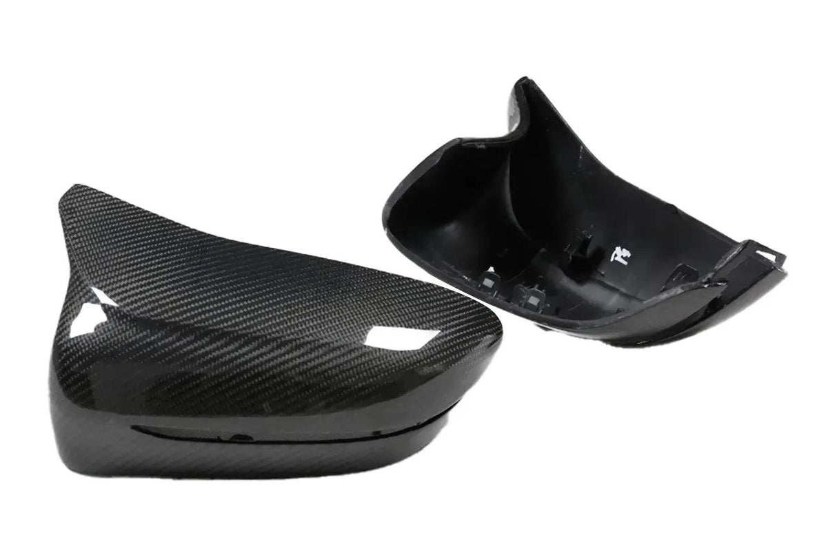 BMW 5 Series F90 M5 M Style Carbon Fiber Side Mirror Cover (2018+) - K2 Industries