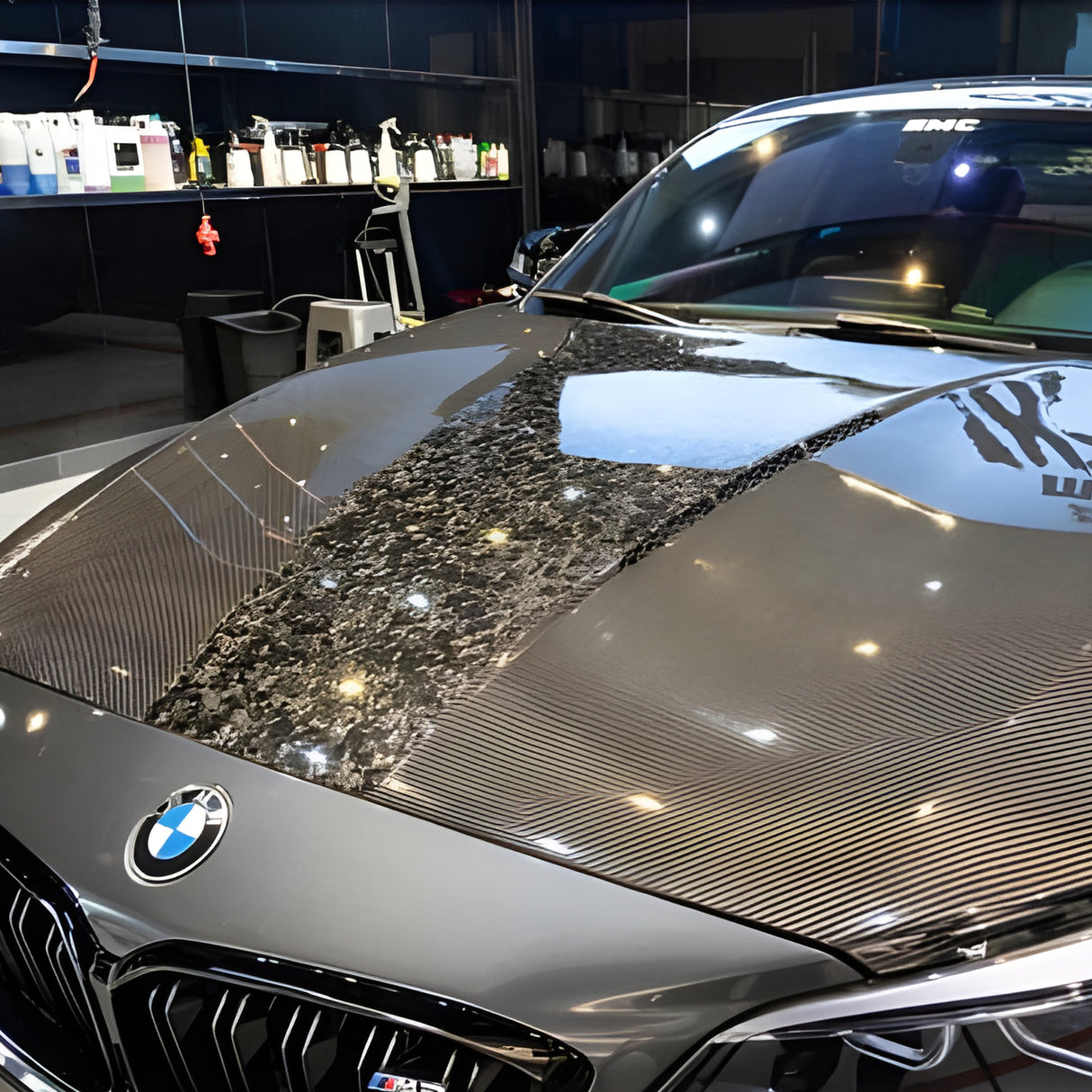 BMW 2 Series F87 "KB" Style Dry Carbon Fiber Hood (2014-2021)