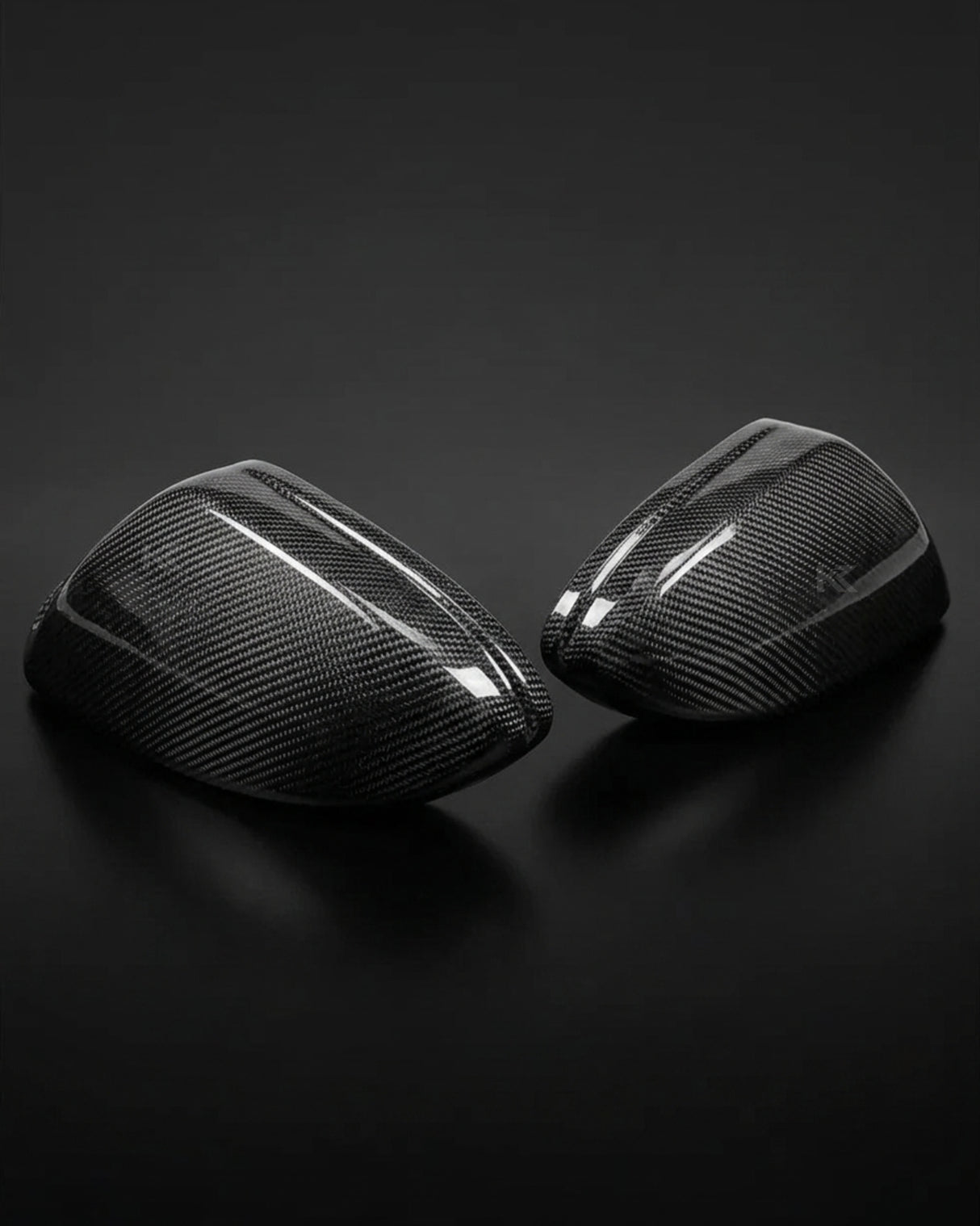 2011–2018 Audi A6 / S6 C7 4G Wing Mirror Cap Housings – Carbon Fiber