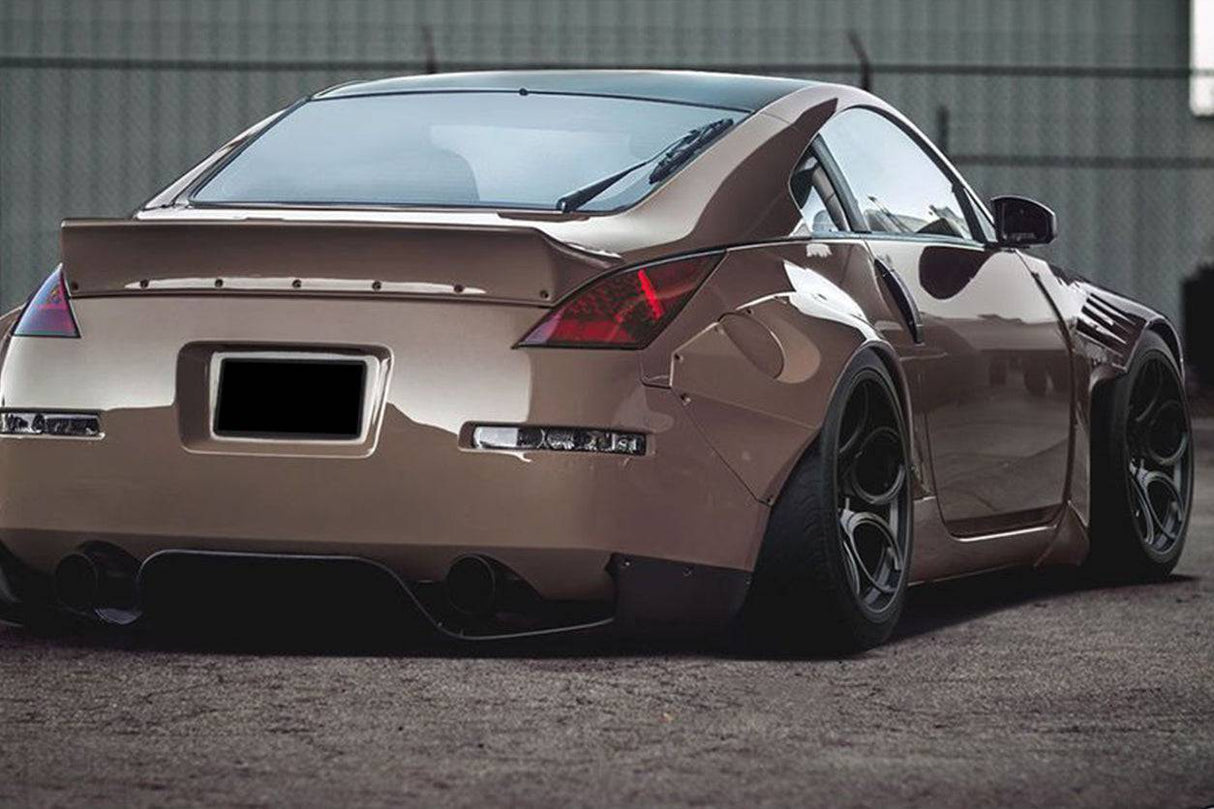 2003-2008 Nissan 350Z BRY Style Rear Diffuser