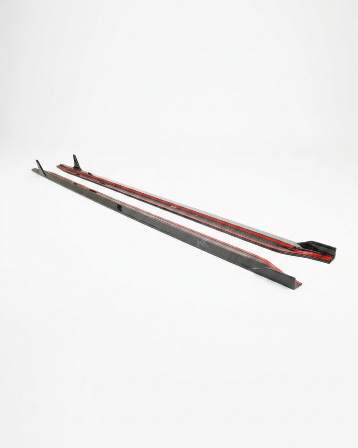 2021–2024 BMW M3 G80 / M4 G82 / G83 Side Skirt Extensions – Pre-Preg Dry Carbon Fiber