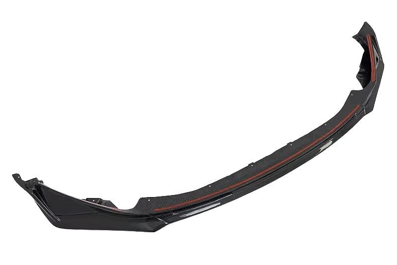 BMW 3 Series M3 M4 G80 G82 V Style Carbon Fiber Front Lip (2019 +) - K2 Industries