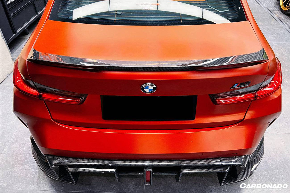 2021-UP BMW M3 G80 G20 VRS Style Carbon Fiber Trunk Spoiler