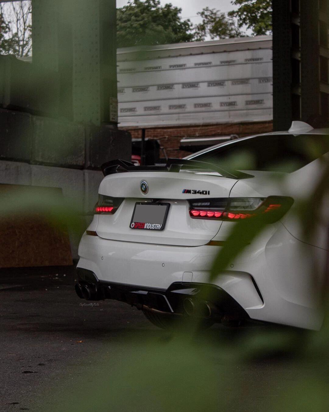 BMW 3 Series M3 G80 G20 M4 G82 G22 Vor Style Carbon Fiber Trunk Spoiler (2021 - 2023) - K2 Industries