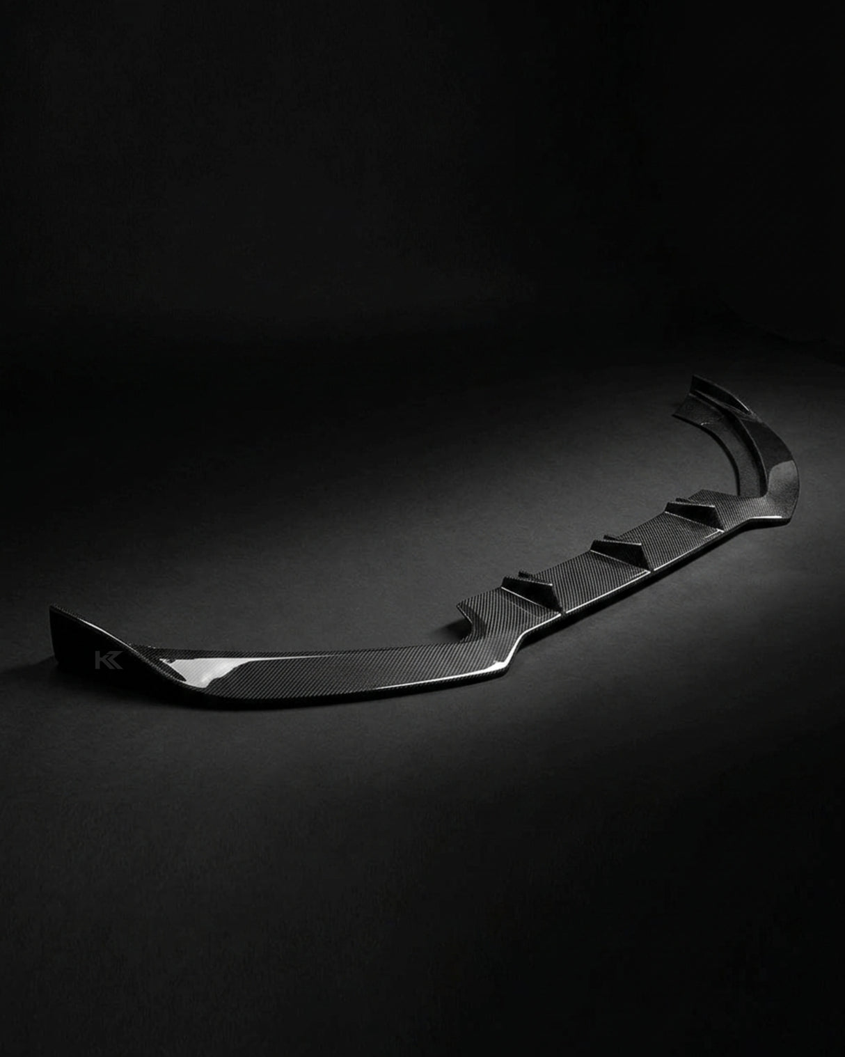 2012–2015 Audi RS5 8T Coupe / Convertible Front Bumper Lip Spoiler – Carbon Fiber