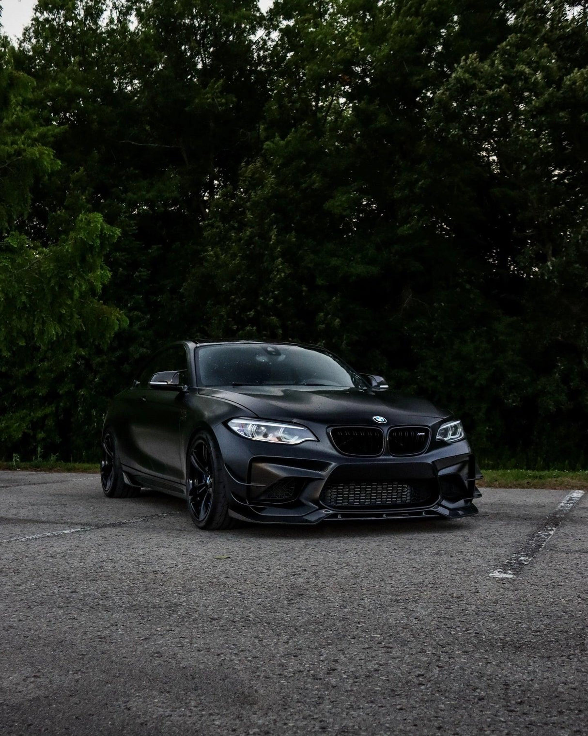 BMW 2 Series F87 M2/M2C Vor Style Carbon Fiber Front Lip (2016 - 2019) - K2 Industries