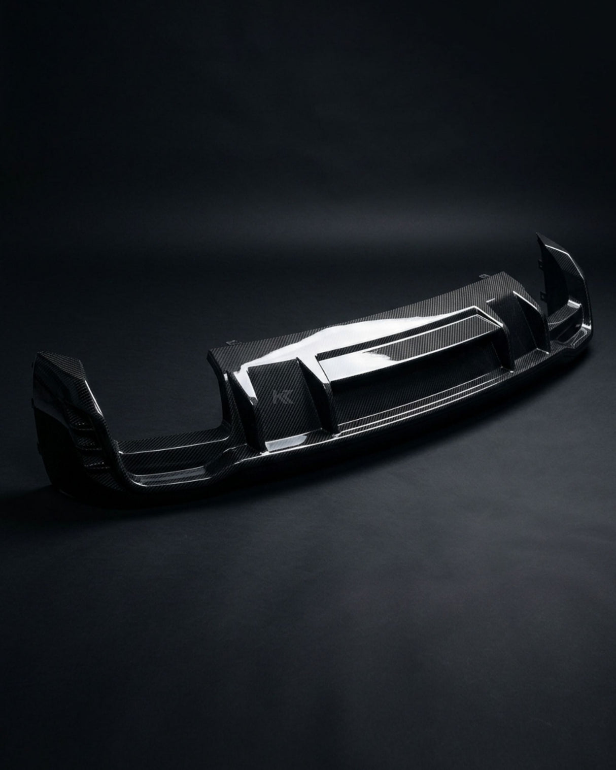 2020–2022 Audi A4 S-Line / S4 B9 Sedan Rear Diffuser – Pre-Preg Dry Carbon Fiber