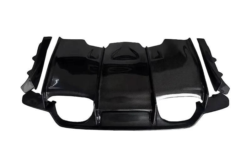 BMW 3 Series F80 F82 M3 M4 PSM Style Carbon Fiber Rear Diffuser Under Tray (2015 - 2020) - K2 Industries