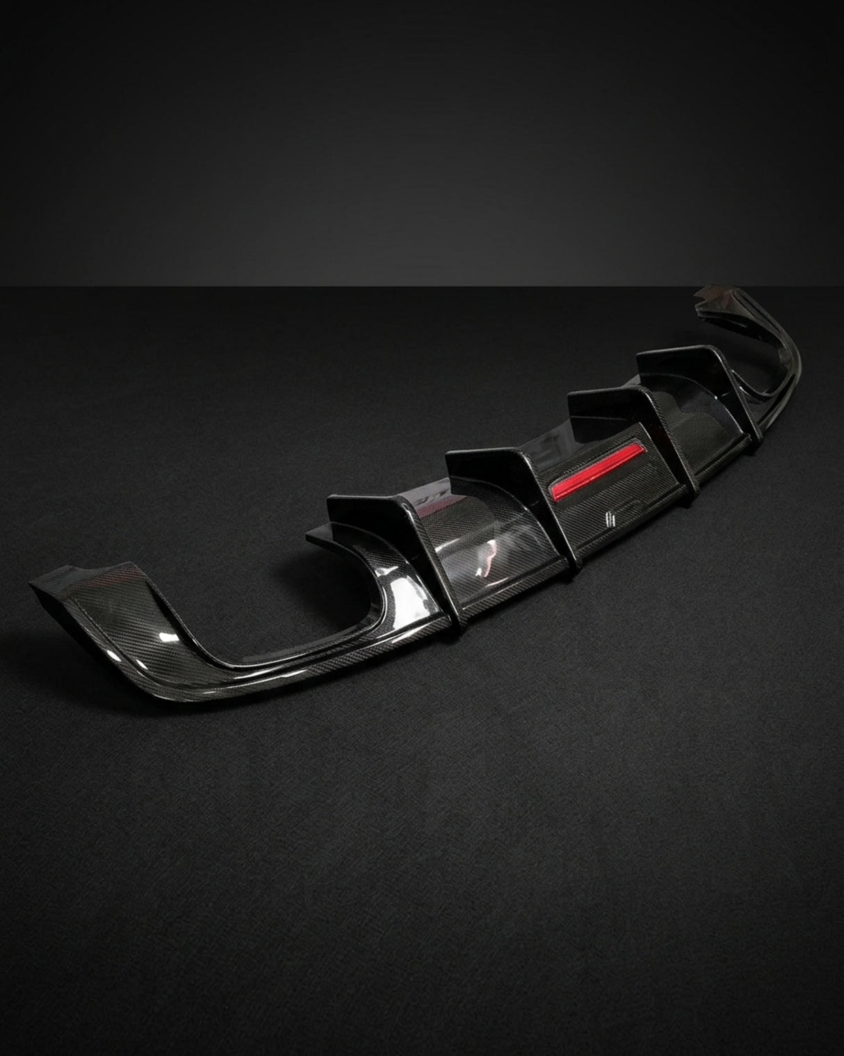 2013–2016 Audi A5 / S5 8T Facelift Rear Bumper Diffuser – Carbon Fiber