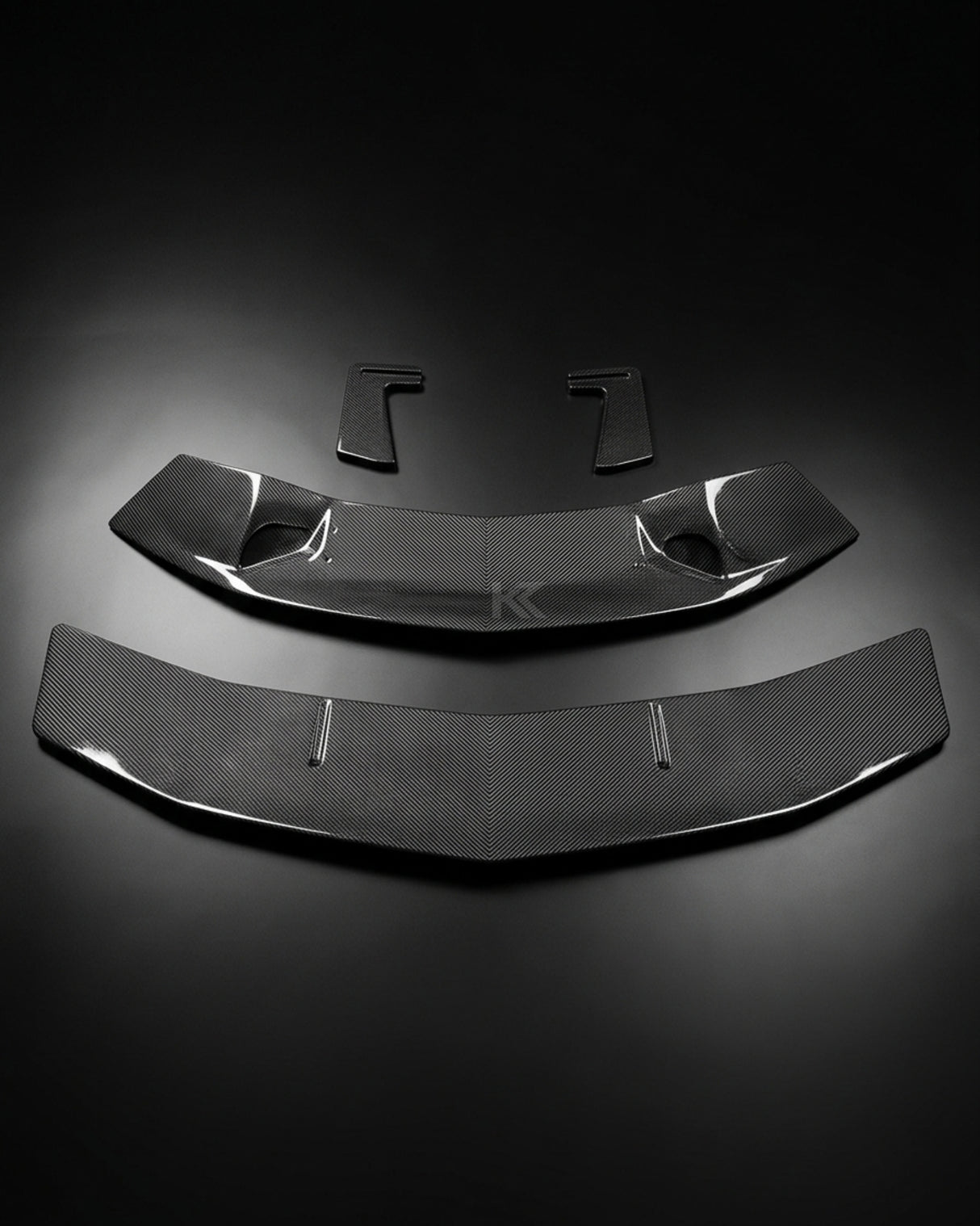 2011–2022 Lamborghini Aventador SV Style Double-Deck Rear Wing Spoiler – Dry Carbon Fiber