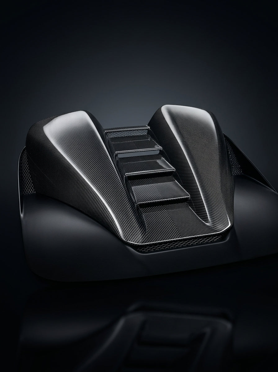 McLaren 540C 570S 570GT 600LT Dry Carbon Fiber Roof Air Intake Scoop 2015 - 2019