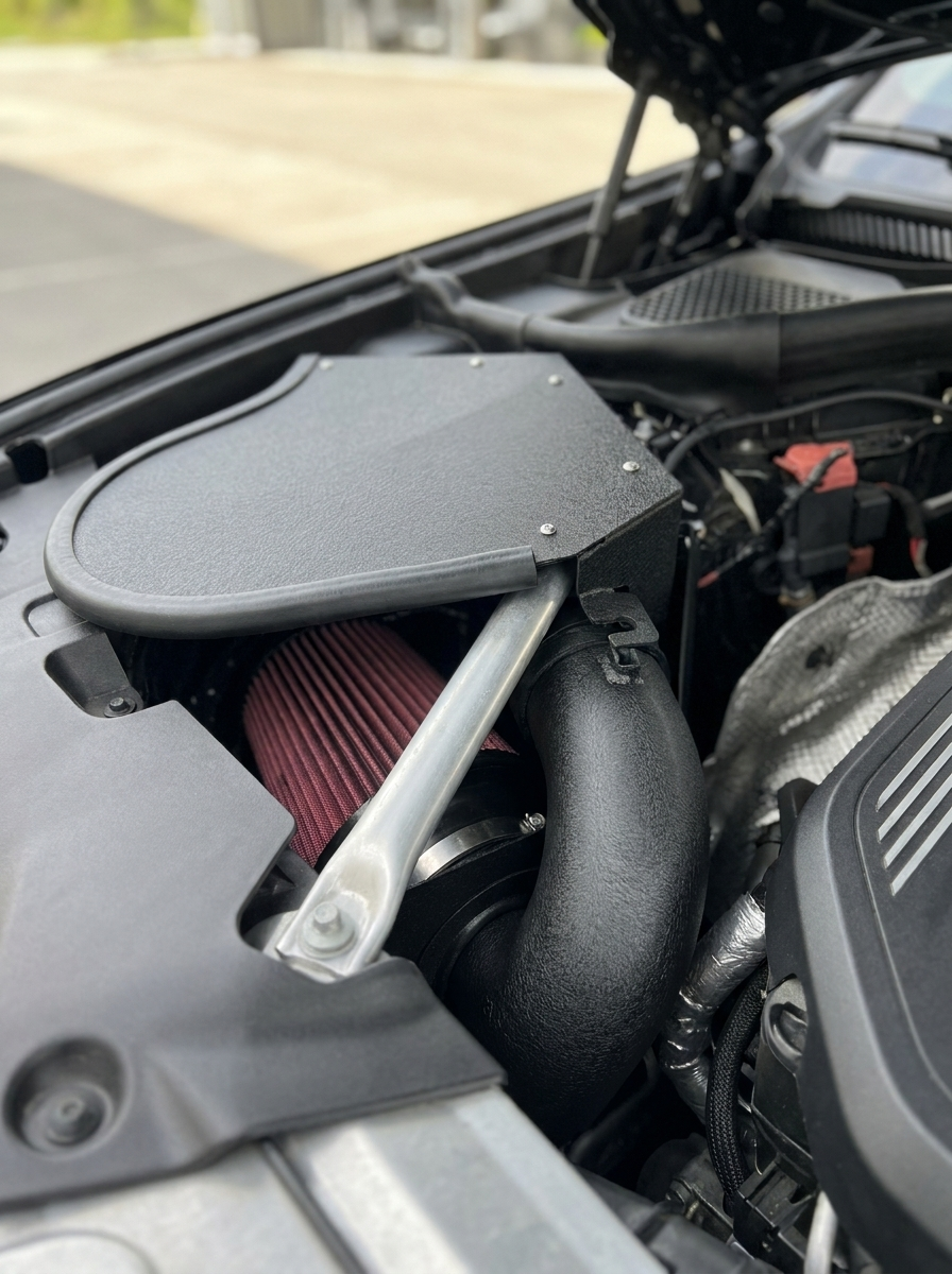 BMW X3 X4 G01 G02 B48 2.0T High Flow Cold Air Intake System 2018 - 2022 OE EF4164BK