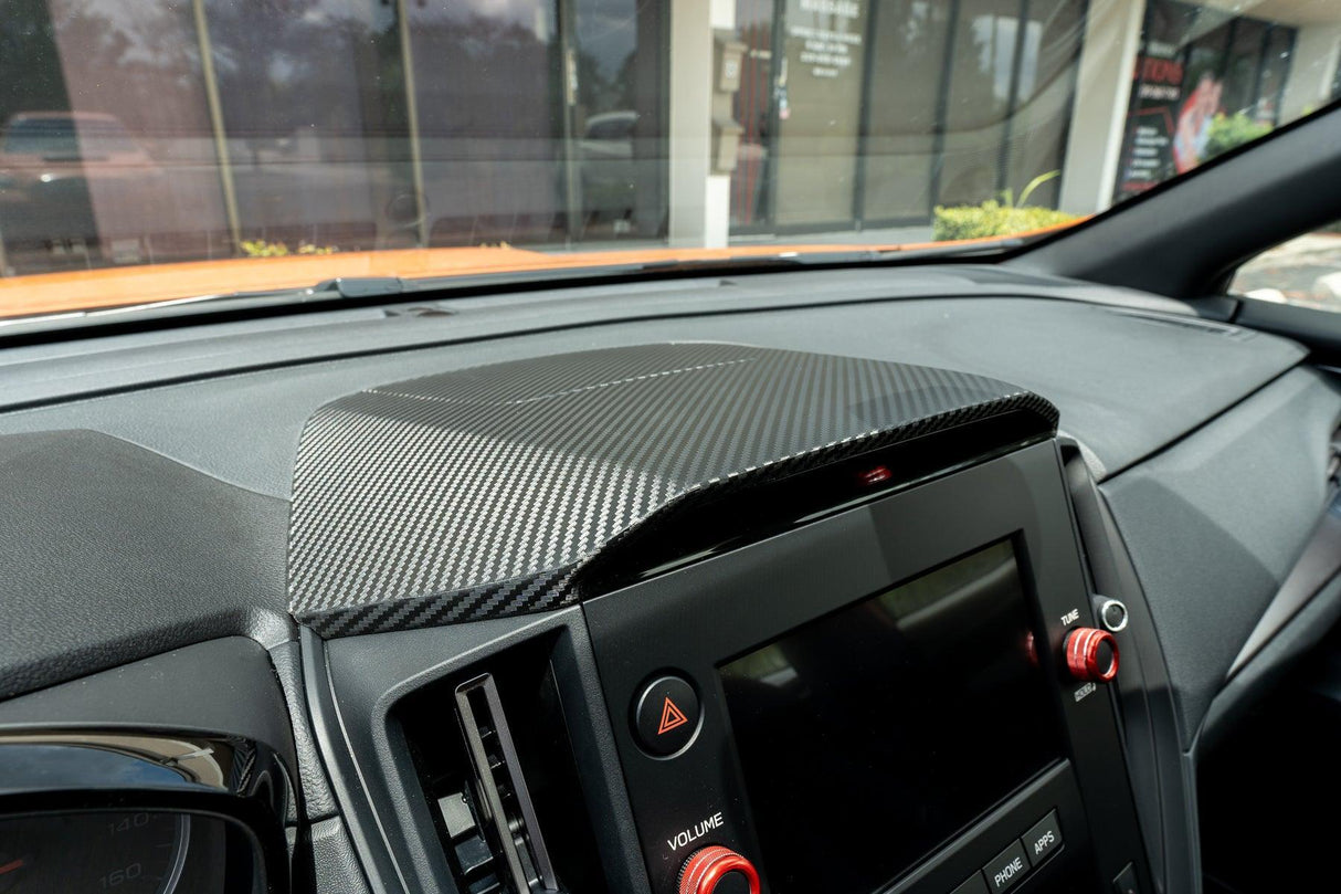 3D Carbon Center Hood Overlay Kit - 2022+ Subaru WRX
