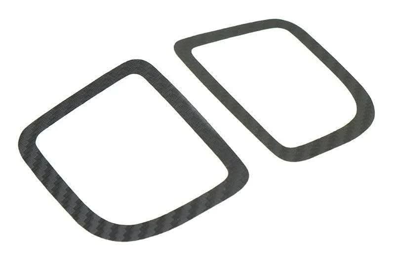 3D Carbon Defroster Trim Overlays - 2020+ Supra