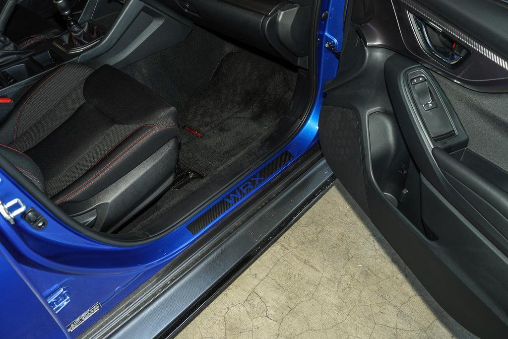3D Carbon Door Sill Accent Overlay (VA/VB) fits 2015+ WRX / STI