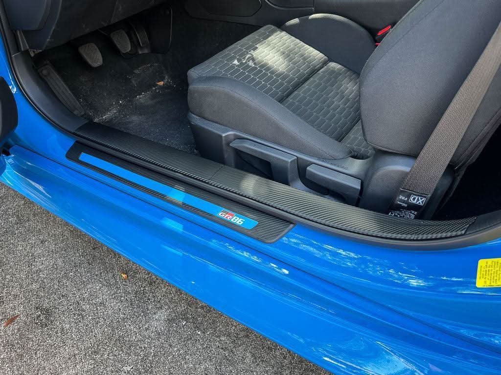 3D Carbon Door Sill Overlay Part 2 (Upper) - 2022+ BRZ / GR86