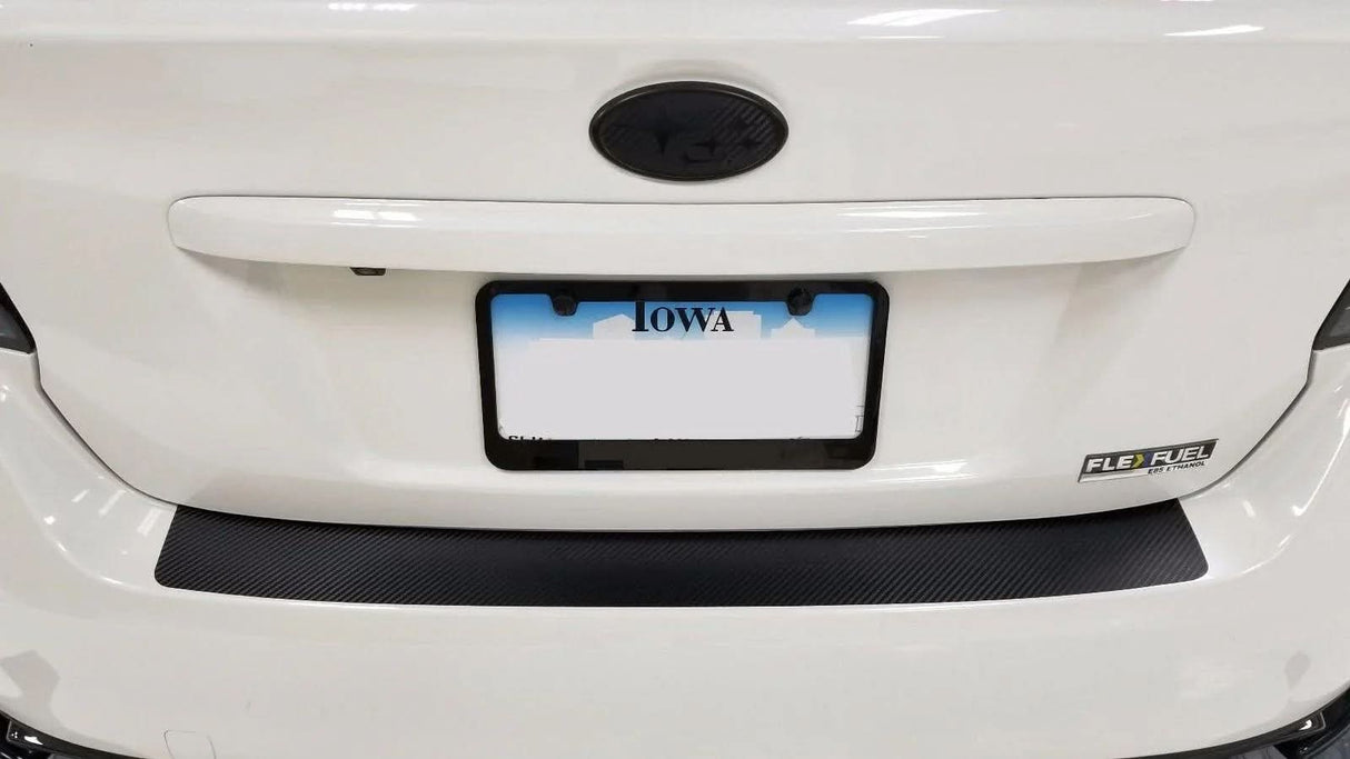 3D Carbon Fiber Rear Bumper Overlay - 2015-2020 WRX / STI