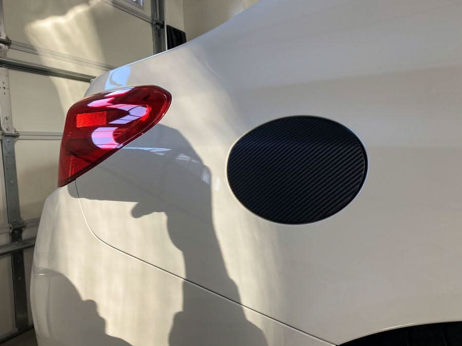 3D Carbon Fuel Door Cover - 2015-2020 WRX / STI