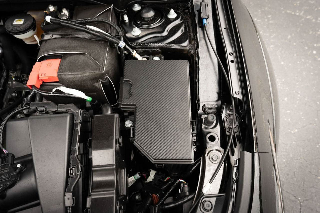3D Carbon Fuse Box Cover Overlay - 2023+ Integra / 2022+ Civic