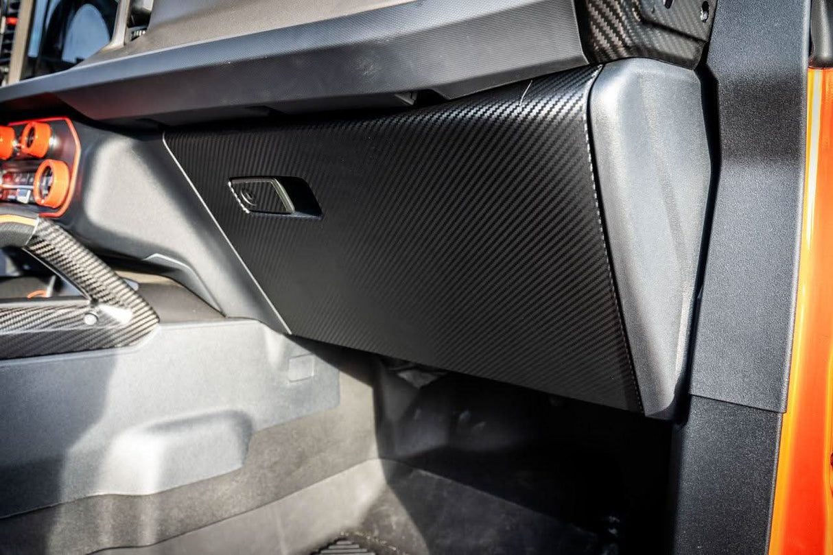 3D Carbon Glovebox Overlay Kit - 2021+ Bronco