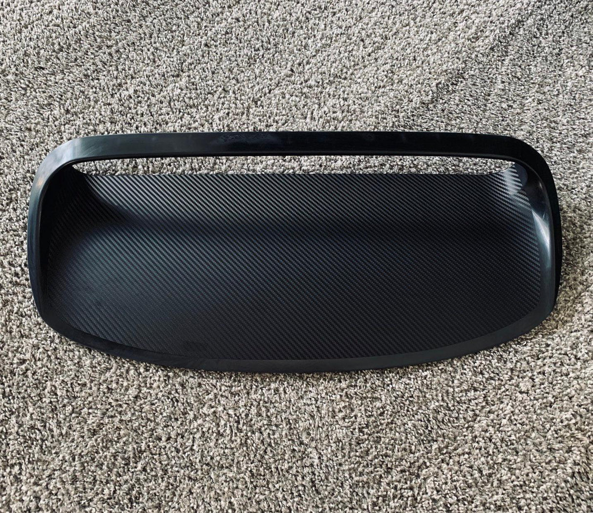 3D Carbon Hood Scoop Overlay fits 2008-2014 WRX / STI
