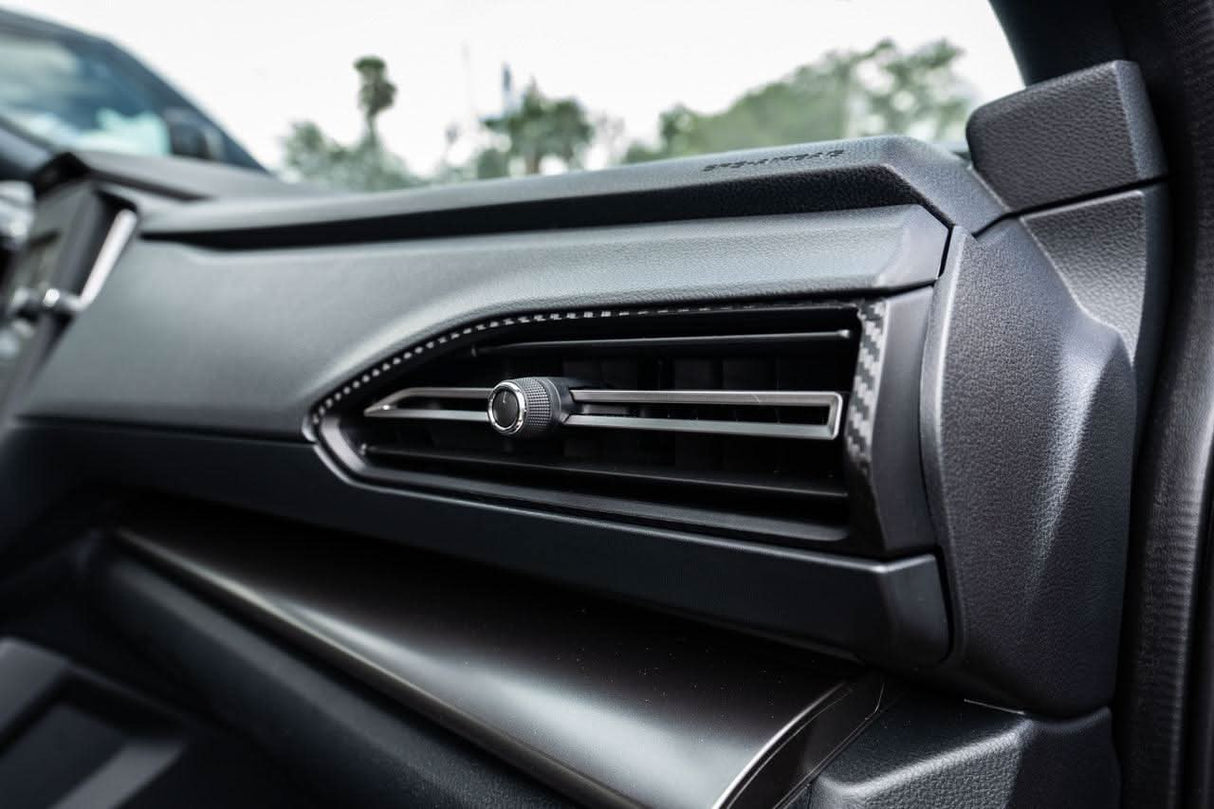 3D Carbon Outer AC Vent Overlays fits 2022+ Subaru WRX
