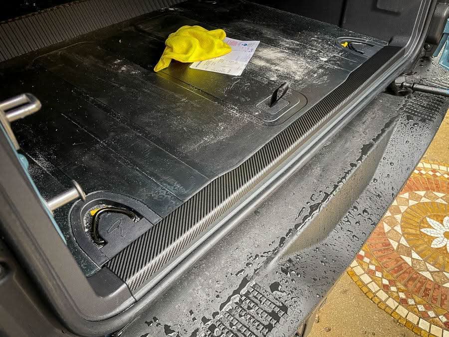 3D Carbon Trunk Trim Overlay / Protector - 2021+ Bronco