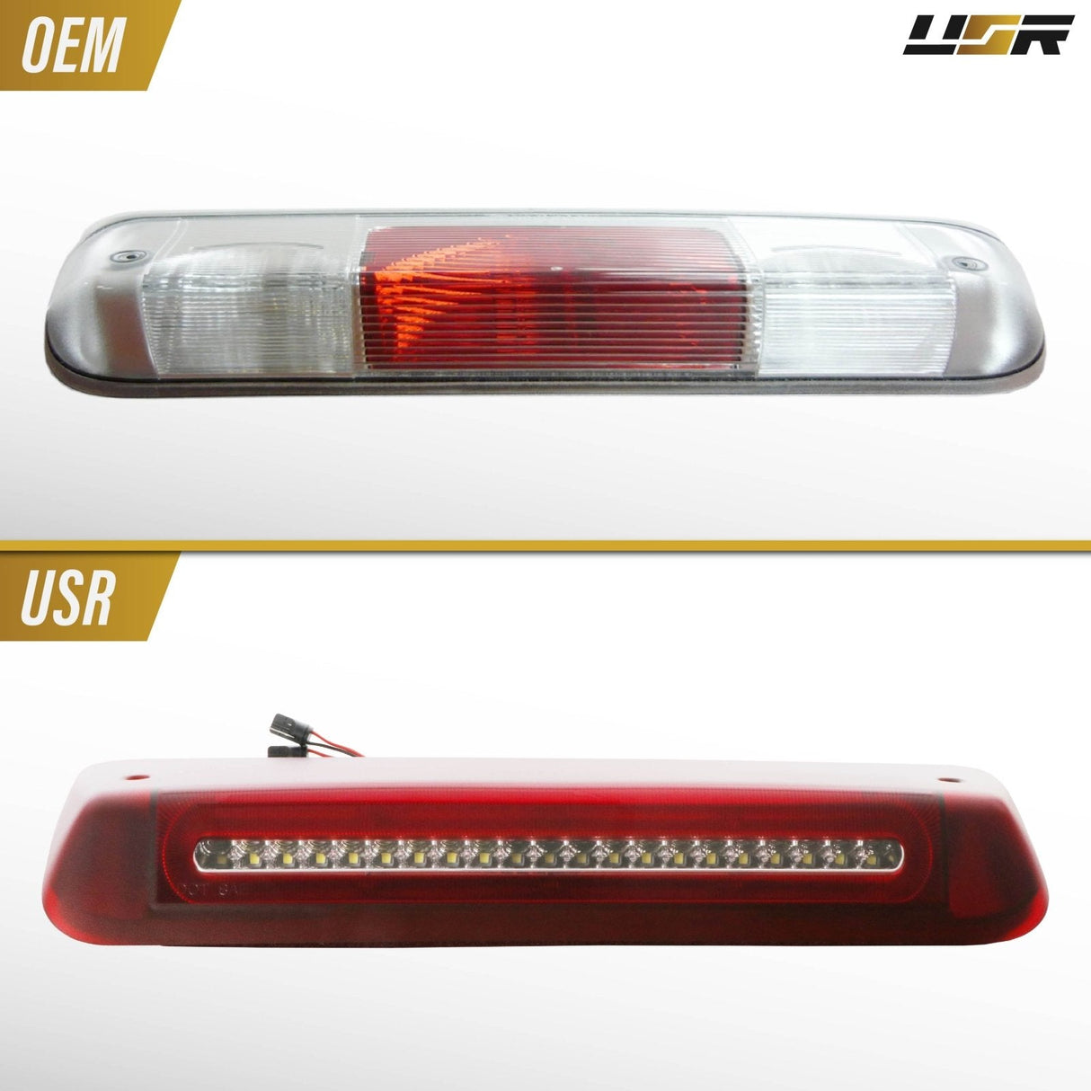 2004-2008 Ford F150 2 In 1 Light Bar LED 3rd Brake Light - Smoke