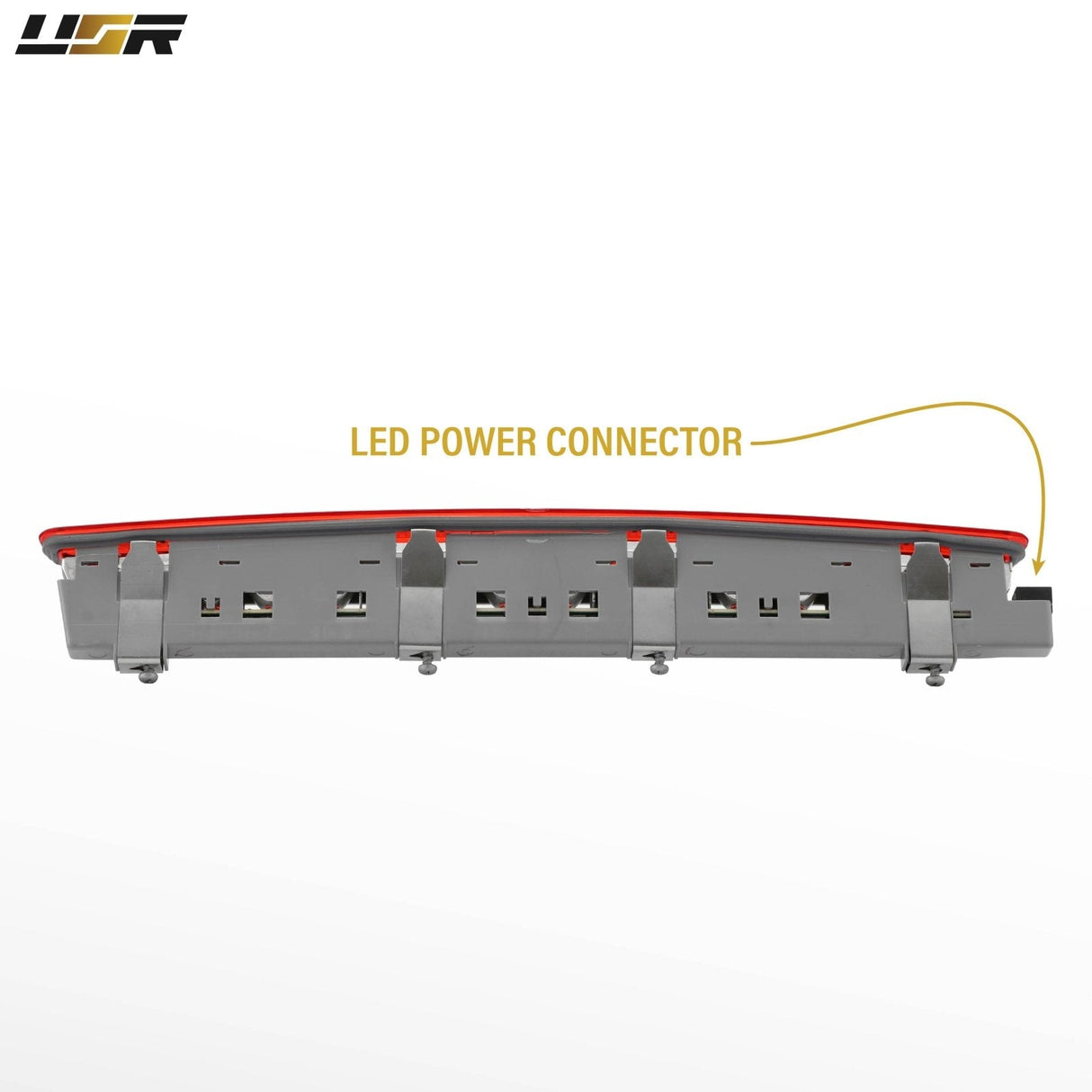 2001-2007 Mercedes W203 C Class 4d Sedan Depo 3rd Led Brake Light - Smoke