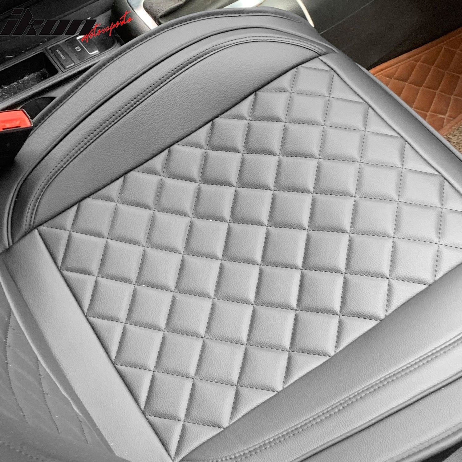 Universal Car Seat Covers Cushion Protecots PU Leather - 03 Style