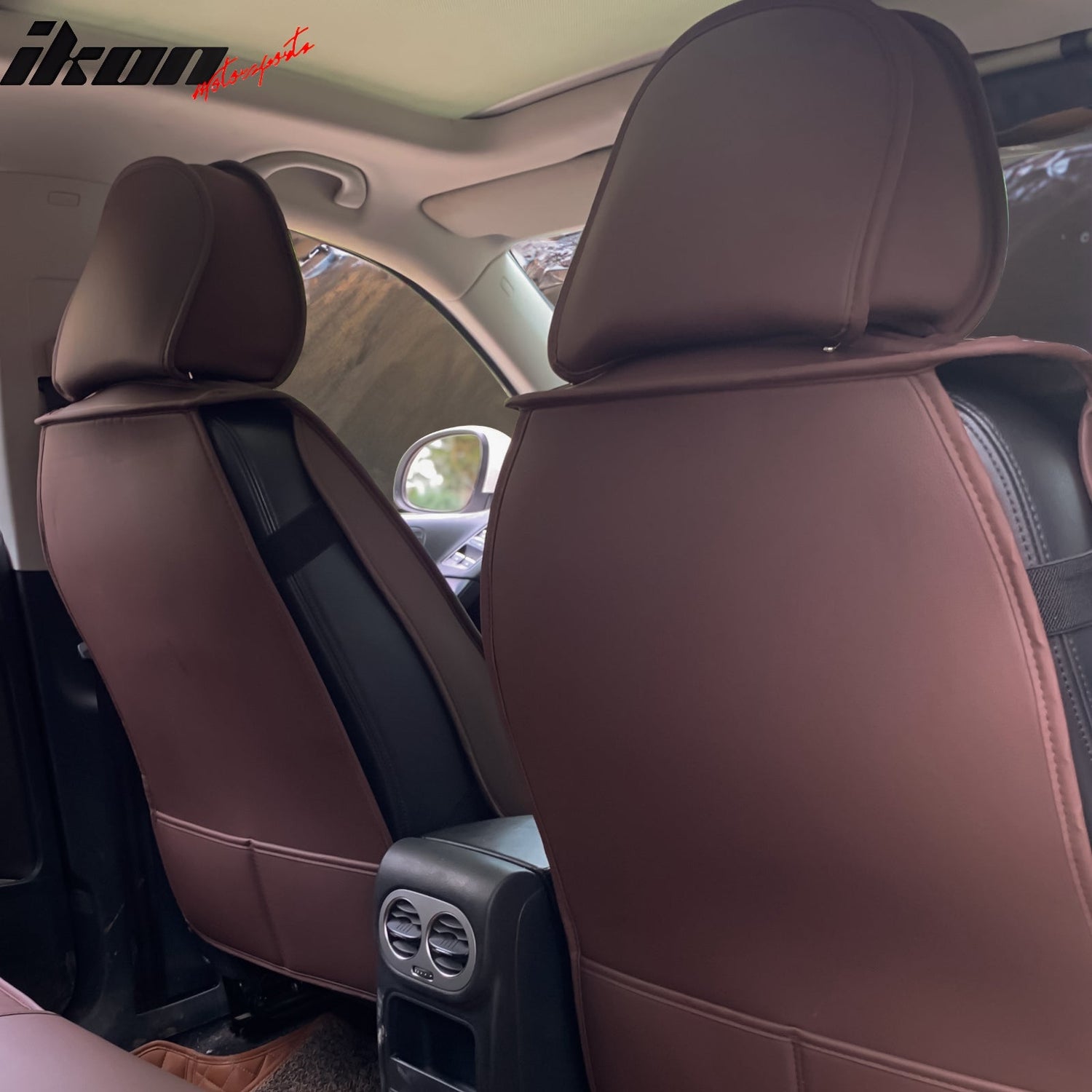 Universal Fit PU Leather Car Seat Covers Cushion Protector - 04 Style