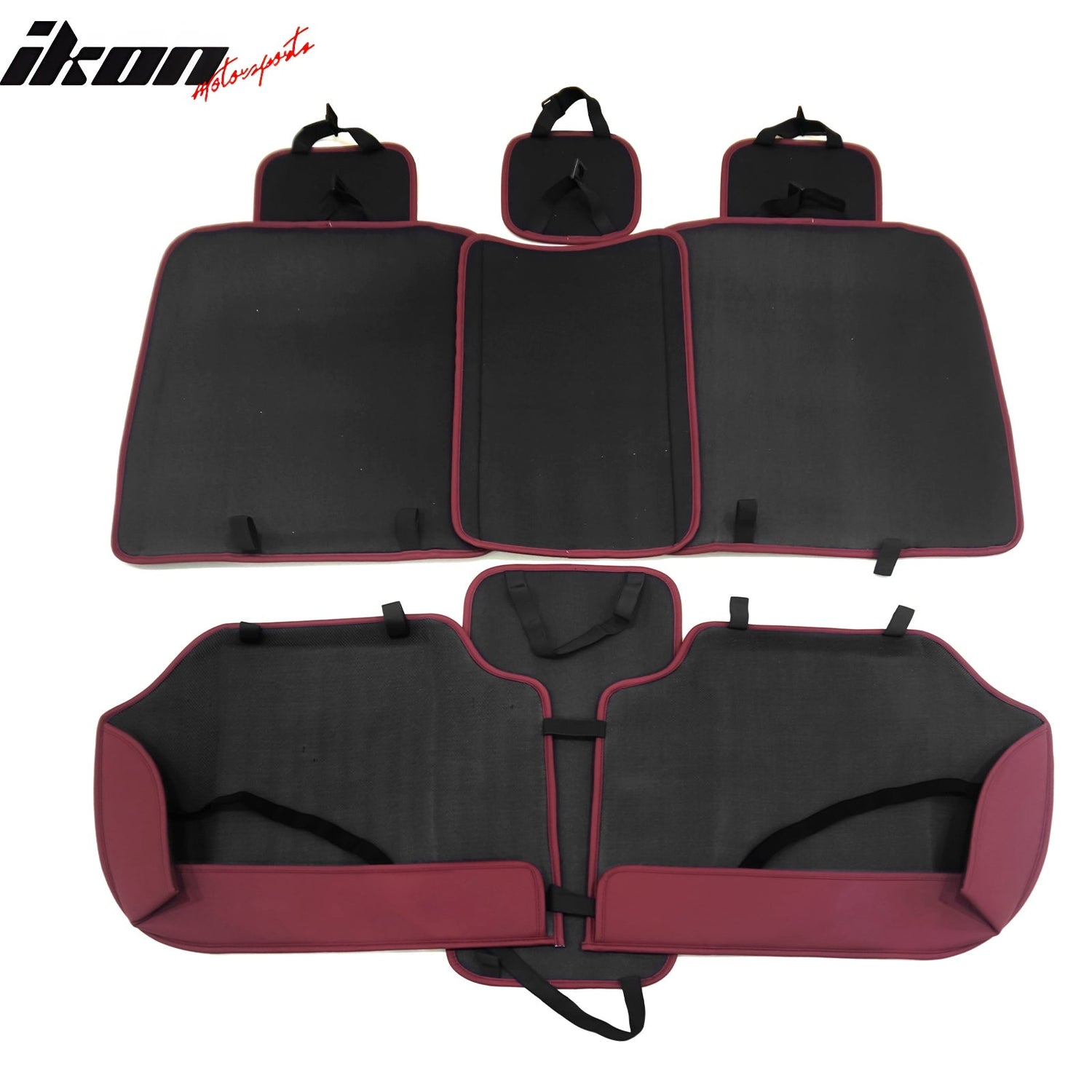 Universal Fit PU Leather Car Seat Covers Cushion Protector - 04 Style