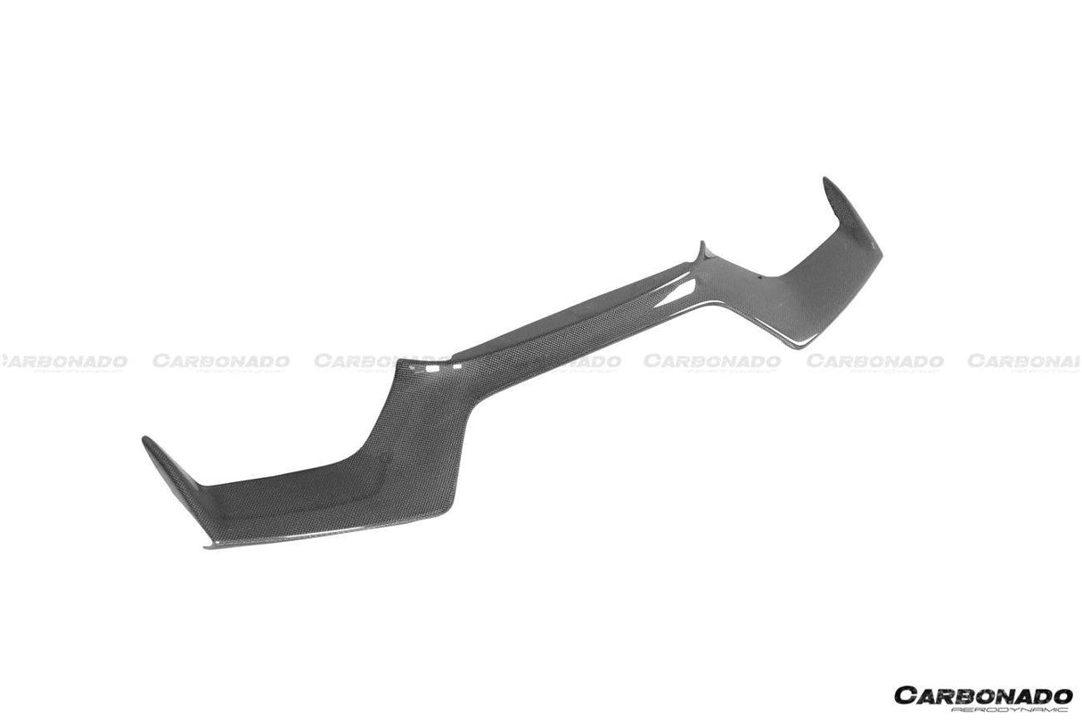 2018-2022 Ferrari 488 Pista OEM Style Carbon Fiber Front Bumper Middle Lip