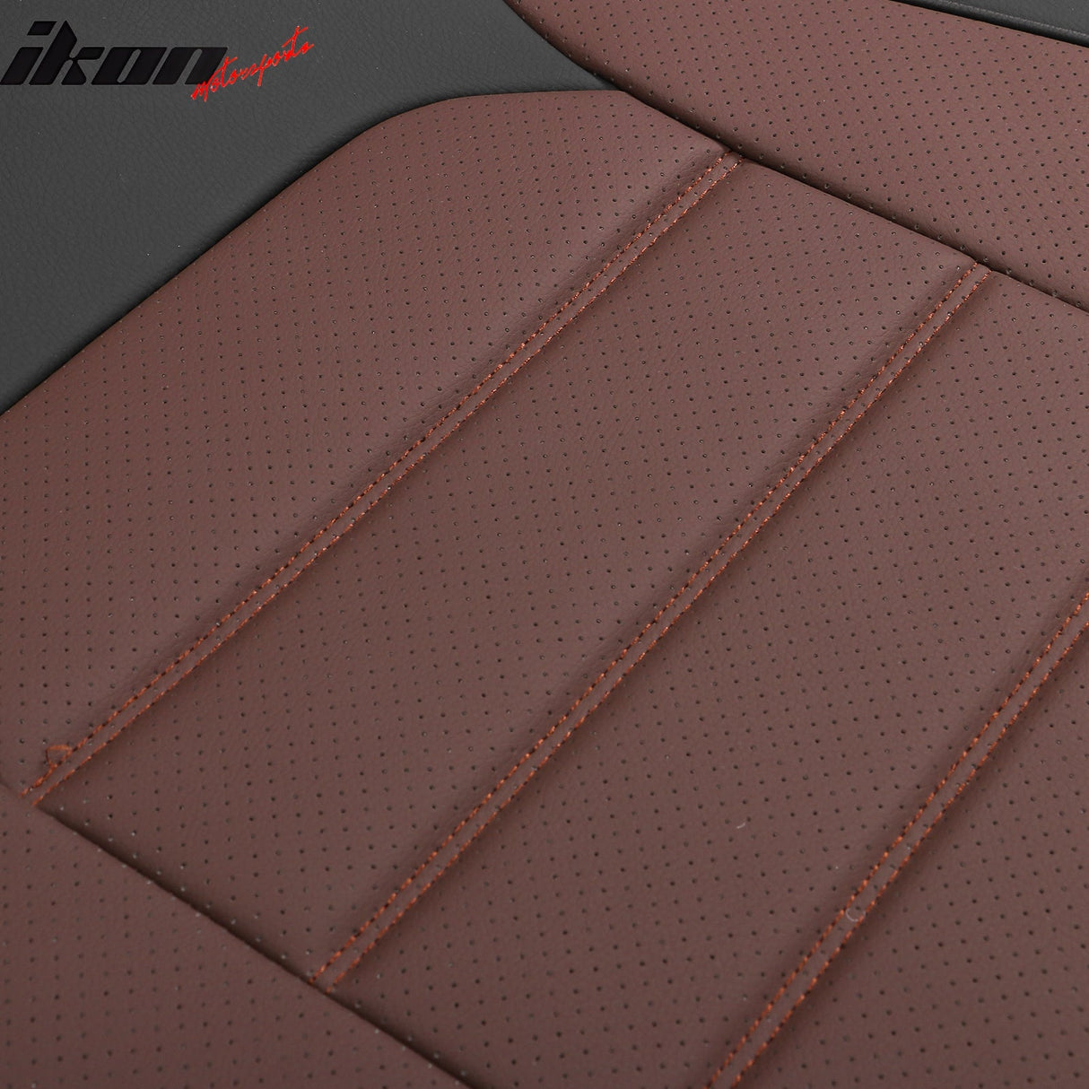 2009-2025 Ford F150 Crew Cab PU Leather Car Seat Cover w/ Pocket