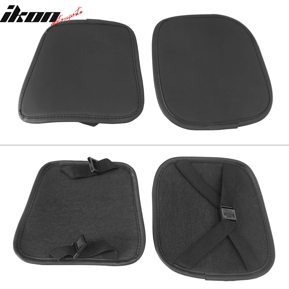 2009-2025 Ford F150 Crew Cab PU Leather Car Seat Cover w/ Pocket