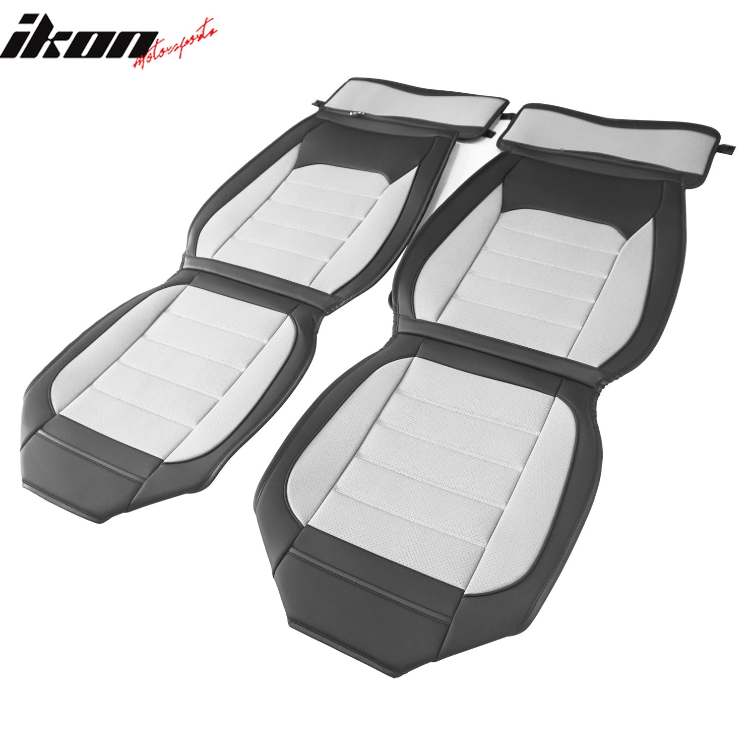 2007-2025 Jeep Wrangler JK JL Leather Car Seat Cover w/ Pocket