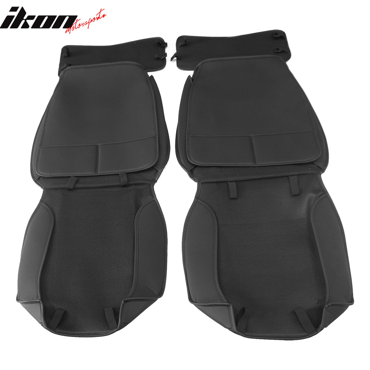 2007-2025 Jeep Wrangler JK JL Leather Car Seat Cover w/ Pocket