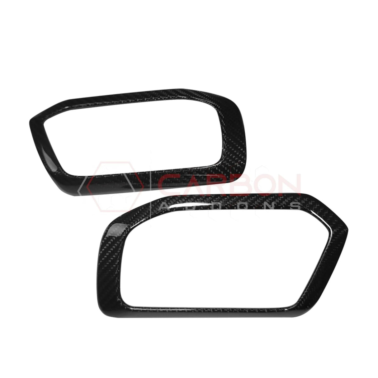 2021+ Bronco Real Carbon Fiber Interior Door Handle Trim Covers
