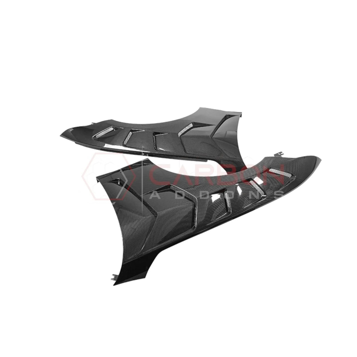 2024+ S650 Mustang GTD Style Carbon Fiber Fenders | V1