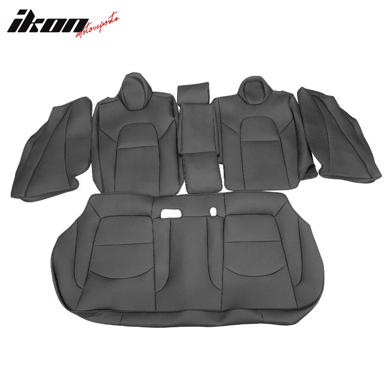 2017-2023 Tesla Model 3 Front Rear 5-Seat Seat Covers Leather