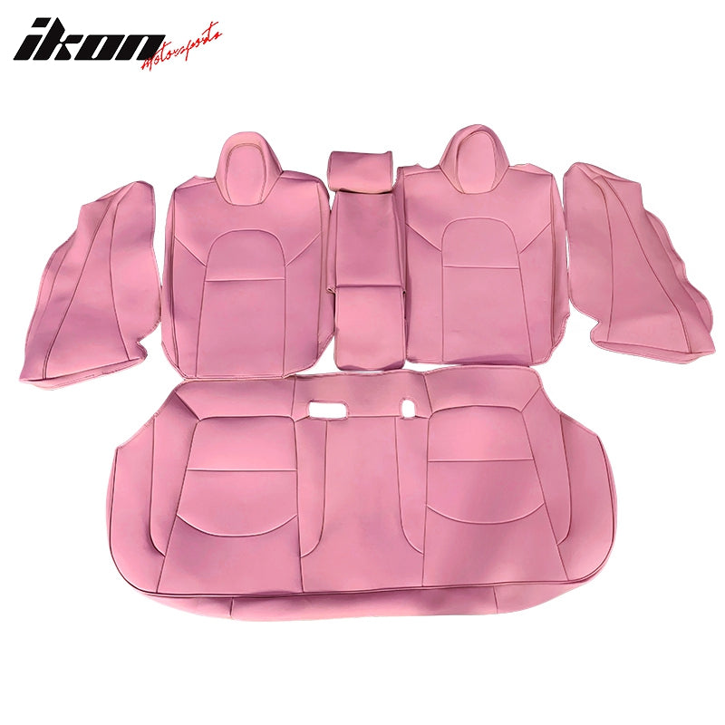 2017-2023 Tesla Model 3 Front Rear 5-Seat Seat Covers Leather