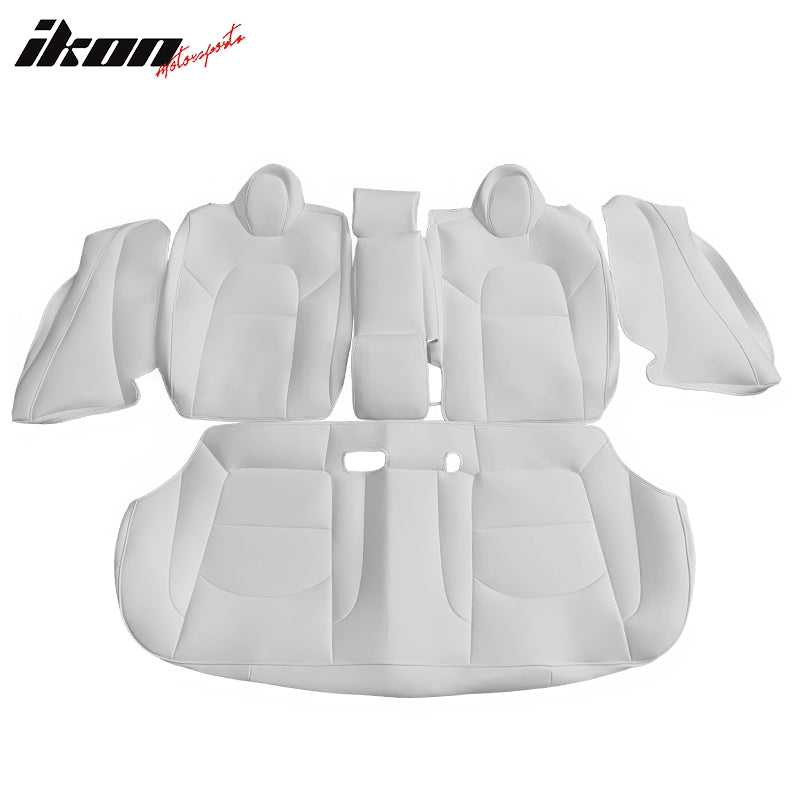 2017-2023 Tesla Model 3 Front Rear 5-Seat Seat Covers Leather