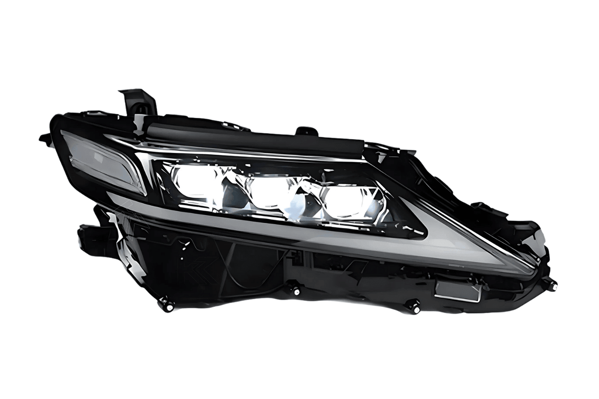 Toyota Camry XSE XLE SE LE Black LED Projector Headlights Upgrade (2018 - 2021)
