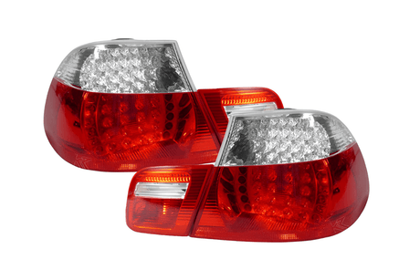 BMW E46 2D Depo LED Tail Lights - 4 Pieces (2004-2006) - K2 Industries