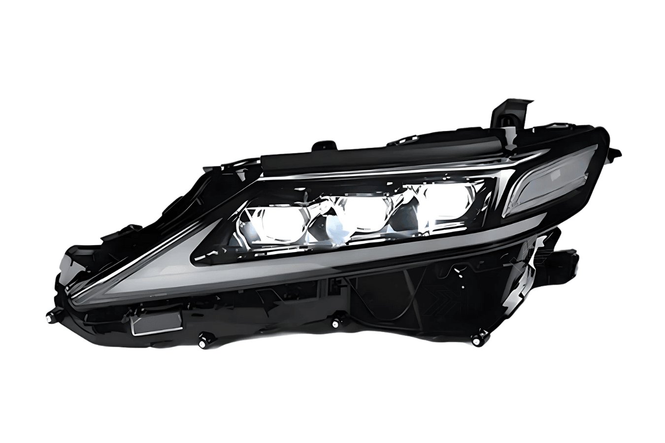 Toyota Camry XSE XLE SE LE Black LED Projector Headlights Upgrade (2018 - 2021)
