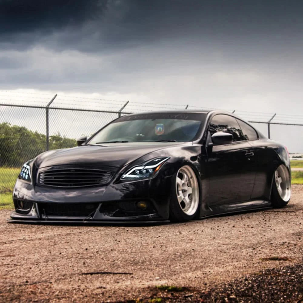 NTXGlow GT-R Style Headlights (2008-2013 Infiniti G37 Coupe)