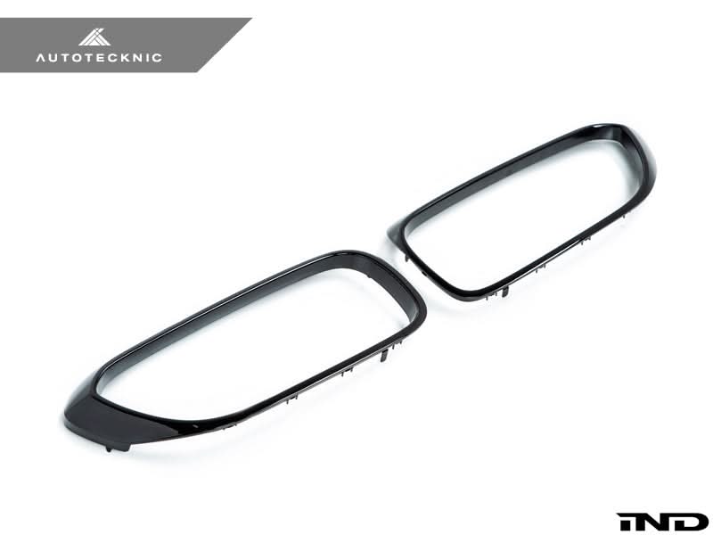 AutoTecknic Gloss Black Front Grille Surround Set - BMW F90 M5