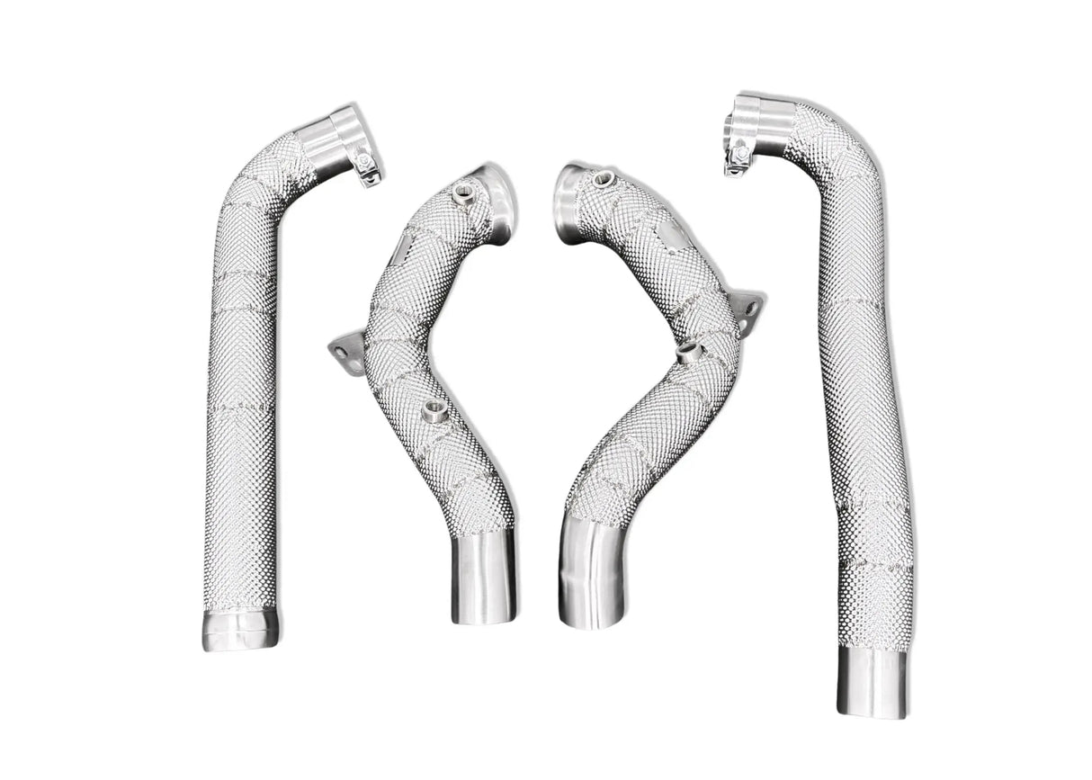 Mercedes AMG GT MaxFlow Heat-Shielded Downpipes
